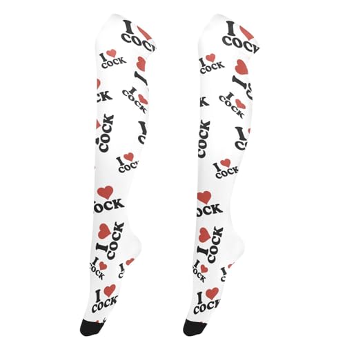 Image of Women's Thigh High Socks Long Over Knee Socks Thick Leg Warm Boot Stockings
