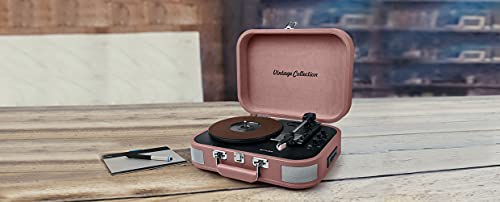 Giradiscos Muse con altavoces y tres velocidades para escuchar vinilos sin complicaciones 3