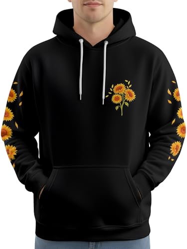 Image of PAGYMO Graphic Hoodies for Men Funny Novelty Pullover Hooded Sweatshirt | Funny 3D print, cool novelty design, colorful pattern, mens graphic pullover hoodie, sarcastic style, funky winter fashion