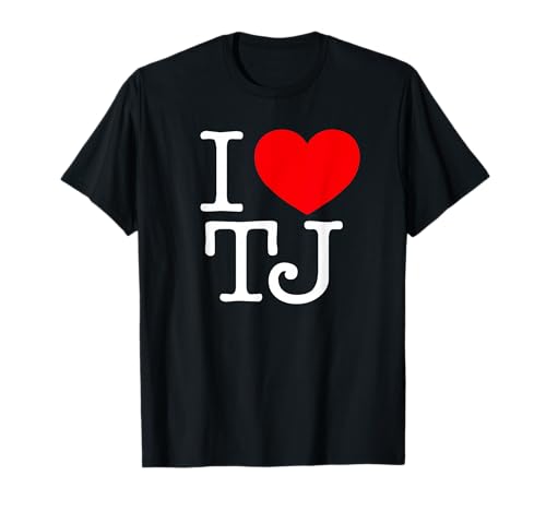 I Love (Herz) TJ T-Shirt