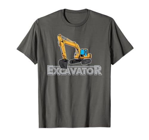 Camisa excavadora | Camiseta para hombre y niño pequeño Camiseta