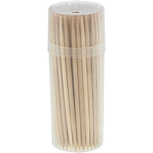 Zahnstocher Com-Four 1200 Stück aus Holz für den täglichen Gebrauch