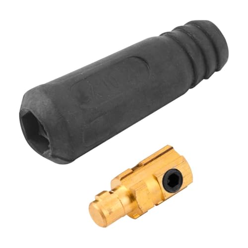 Conector Engate Rapido Macho 9mm Terminal Cabo Maquina Inversora de Solda