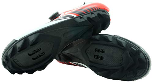 LUCK Scarpe da Ciclismo MTB PRO 0.17, con Suola in...