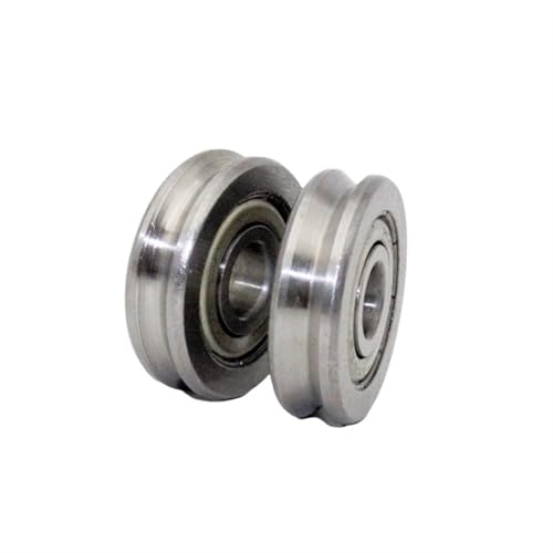 4pcs V 603 604 605 606 607 608 609 V-groove Spring Machine Line Straightening Bearing with Groove(V603-1.2-0.3)