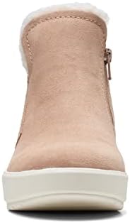 Clarks Women's Layton Star Ankle Boot, Praline Suede, 6 Wide | Image 1