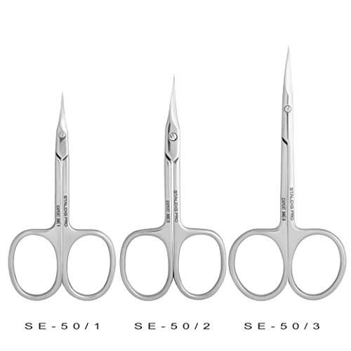 STALEKS PRO Expert 50 Typ 3 Professionelle Nagelhautschere - 1 Stück - Modell SE-50/3