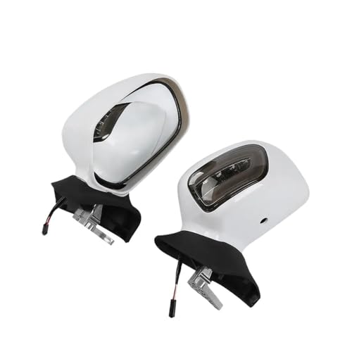 Rétroviseurs de moto à LED clignotants et réglables pour moto Goldwing GL1800 lentille fumée