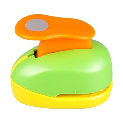 Vseutiac ペーパーパンチ クラフト 穴あけパンチ ハンドメイド パンチャー デコレーション カードメイキング ギフトタグ メモ帳 新聞 雑誌 学校行事に適用, 丸