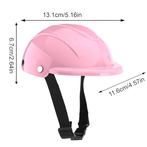 Fahrradhelm für Hunde – Sicherheitshelm für Motorrad und Fahrrad für kleine Hunde, Windschutz für alle Rassen, Kätzchen, Reiten, Camping, Roller, Reisen, Wandern, Radfahren, Outdoor