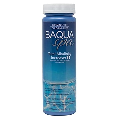 Baqua Spa 88822 Total Alkalinity Increaser Spa and Hot Tub Balancer, 16 oz, Pack of 4 Cover