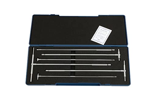 DASQUA 5911-999 Teleskop-Messger t-Sets, 10,2 cm und 30,5 cm lang, 5/16 bis 15,2 cm, 12 St ck