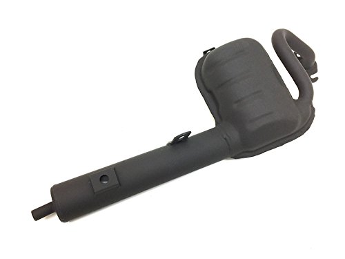 Auspuff Auspuffanlage passend für Honda Wallaroo/Fox (mit E-Prüfzeichen) – Hochwertige Auspuffanlage passend für Peugeot T057 (Fox)