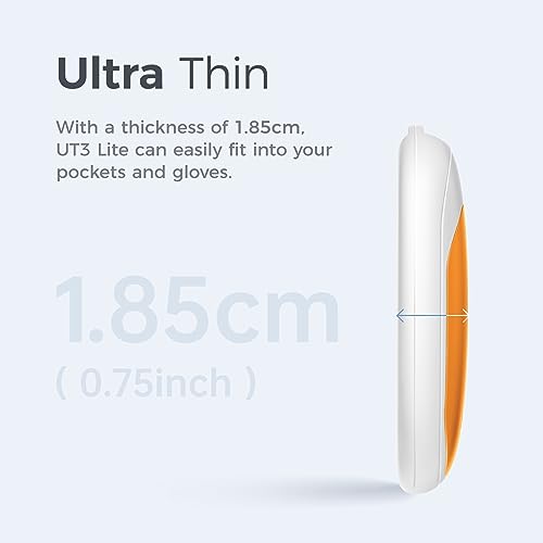 Taschenwärmer Ocoopa Magnetisch Wiederaufladbar mit Powerbank-Funktion