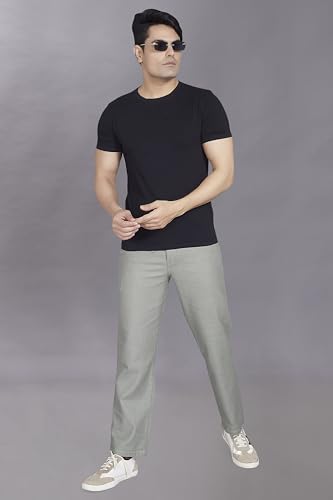 Image of DIVISIVE Men's Relaxed Fit Cotton Linen Blend Trousers