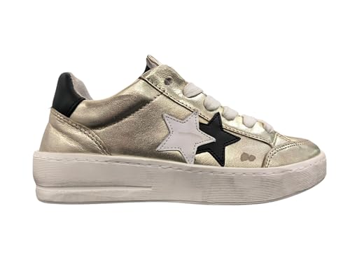 Baskets Walk Or Noir Two Star Wmns 2SD4523 334 pour femme
