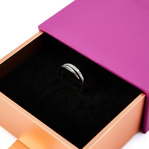 Silver Rings for Women Stackable Wedding Rings for Women2