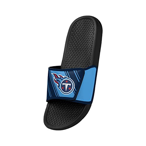 Image of FOCO mens NFL Team Logo Legacy Sport Slide Sandals