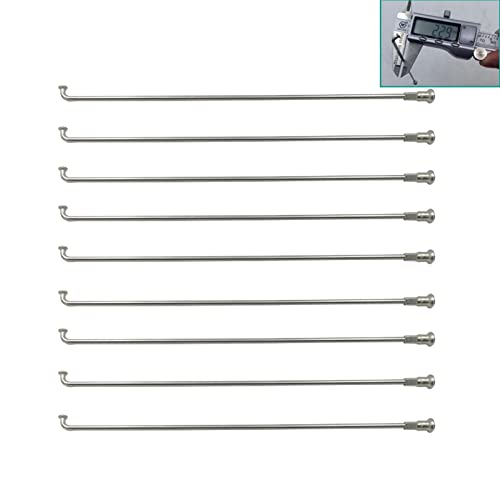 Rayons de vélo électrique GaBLok anti-casse 2,3 mm en acier inoxydable 13 G