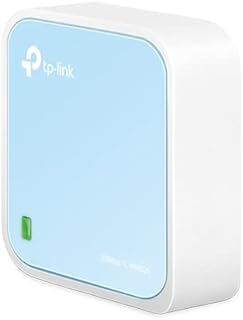 TP-Link N300 Wireless Portable Nano Travel Router(TL-WR802N) - WiFi Bridge/Range Extender/Access Point/Client Modes, Mobile in Pocket