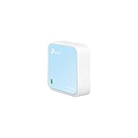 TP-Link TL-WR802N Nano Router Wi-Fi Portatile, N300Mbps,1 Porta Lan/Wan