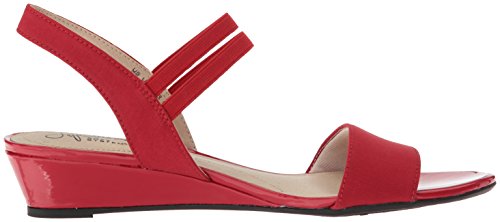 Lifestride Women's Yolo Wedge Sandal, Red, 8 M Us #TOP5