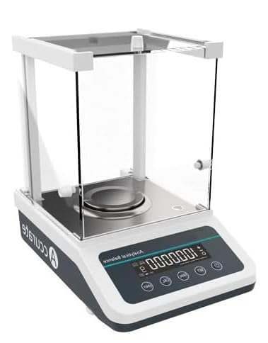 Analytical Electronic Balance Digital Weighing Scale with Max Capacity 200g Accuracy 0.1mg Repeatability ±0.0002g External Calibration