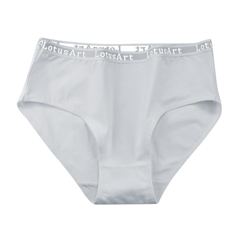 YIzdegg Cintura alta para mujer de algodón puro, se puede utilizar para la tonificación del vientre y la cadera posparto. Cintura alta de gran tamaño de algodón puro con relieve. Cálida, gris oscuro,