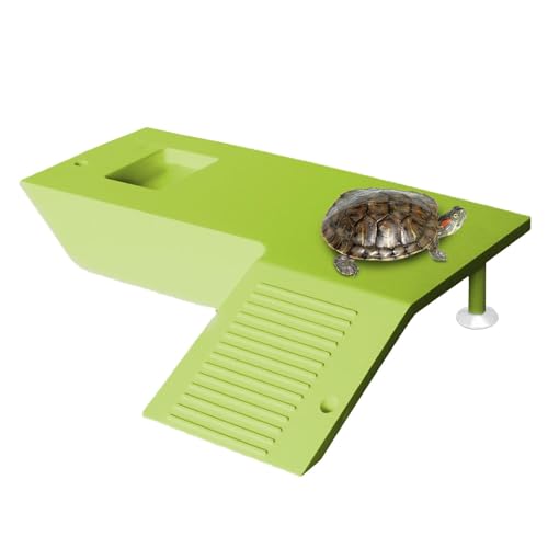 Plataformas para tomar el sol para tortugas – Vía ferrata estable para reptiles, plataformas para tomar el sol para tortugas, terraza con rampa de sol | Zona del crisol