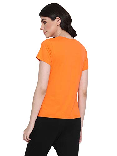 Image of Clovia Women's Cotton Happy is My Superpower T-Shirt