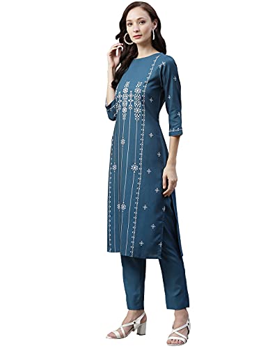 Image of ZIYAA Women's Rayon Salwar Suit Set