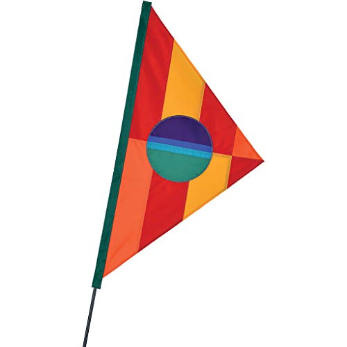 Drapeau de vélo couché Phoebus de SoundWinds multicolore arc-en-ciel - 2