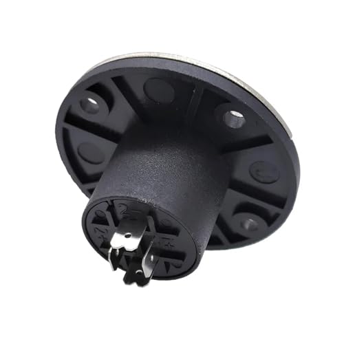 Conector de audio de 4 polos tipo D con base redonda de 4 pines, pack de 10 unidades 5