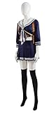 Mayerilby Girls Baby Doll Cosplay Costume Outfits JK Uniform Sucker Skirt Sailor Suit Punch For Women(S)