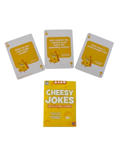 Funny Cheesy Jokes Novelty Playing Cards