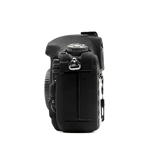 kinokoo Funda protectora de silicona para Nikon D850 (negro)