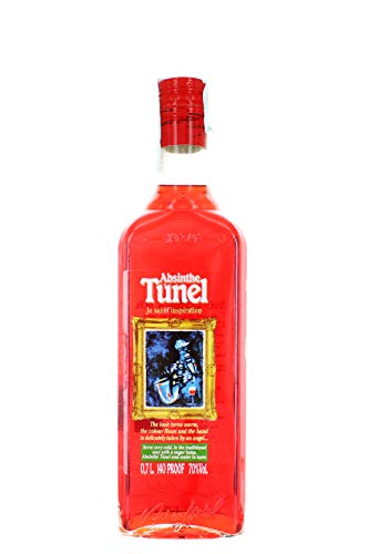 Absinthe Tunel Red Cl 70 70% vol 140 Proof Nadal Antonio