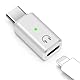 Seminer USB C zu Lightning Audio Adapter, USB C Stecker zu Lightning Kopfhörer Kopfhörer Buchse Konverter für iPhone 16/15 Serie, iPad und mehr (Weiß)