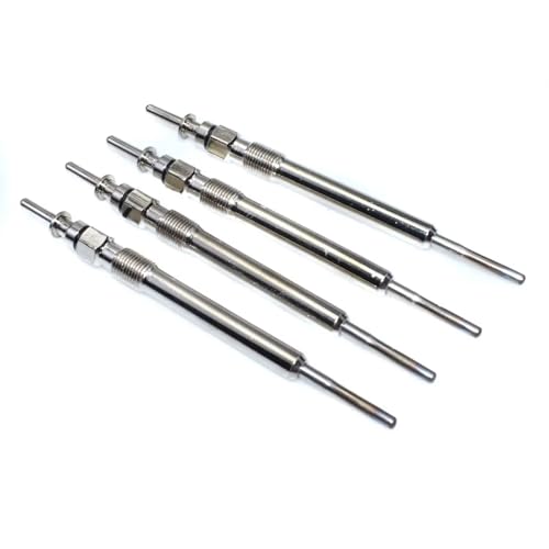 Compatible with BMW for 1 Series for E53 E70 E83 E90 E71 X3 X5 X6 12230035934 4pcs Car Auxiliary Glow Plugs 0250603006 Pin Glow Plug