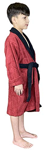 Skylinewears Kids Terry Cotton Shawl Robe – Boys & Girls Unsex Bathrobe4
