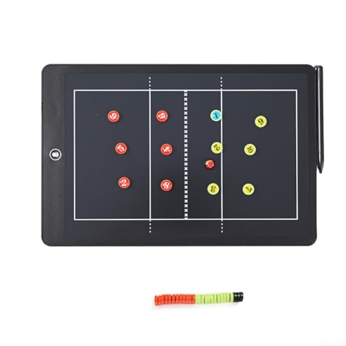 Planche d'entraînement de football, stratégie électronique LCD professionnelle avec autocollants magnétiques pour basket-ball, hockey sur glace, volley-ball