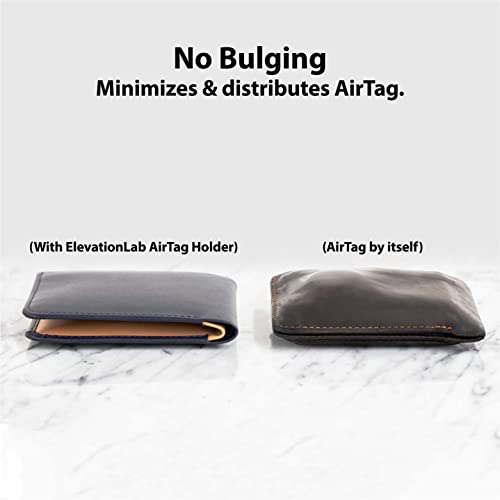 Elevation Lab TagVault Wallet + Keychain Case - Compatible with AirTag | Flexible, Compact, Discreet4