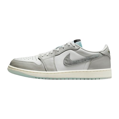 Air Jordan 1 Retro Low LNY Men's Shoes (HF3144-100, Summit White/Photon Dust/Barely Green/Summit White)