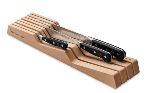 WÜSTHOF Schubladeneinsatz für 7 Messer, Buche