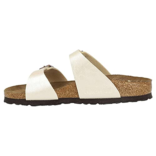Image of Birkenstock 1016170140 Sydney Grcfl PRL Wht Bf R 40