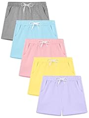 Grey, Light Pink, Baby Blue, Purple, Light Yellow