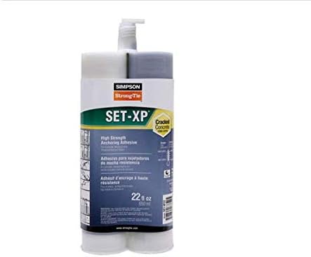 Simpson Strong-Tie Set-XP High-Strength Epoxy Adhesive 22 oz. (Pack of 2)