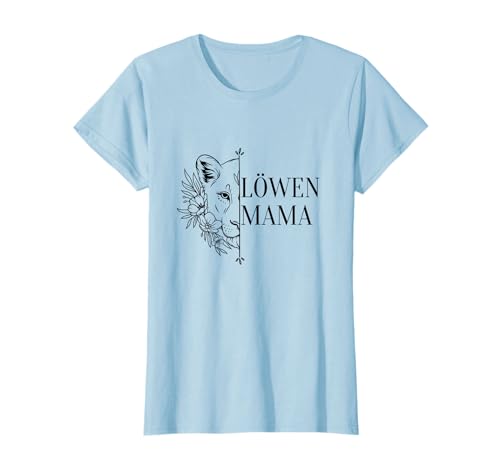 Löwenmama Beste Mama Mutter Motiv Muttertag & Weihnachten T-Shirt