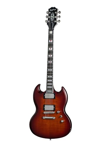 Epiphone SG Prophecy Aged Jet Bengal Tiger with Bag