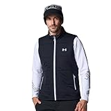 [アンダーアーマー] UA DRIVE PRO INSULATED FULL-ZIP VEST 6007925(001) ブラック ブラック ハローグレー XL